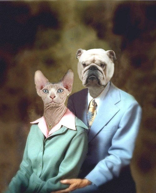 Earl and Betty, 50th Anniversary Portrait - 8 X 10 Art Print