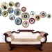 Flow Blue Spock Portrait Plate - Altered Antique Plate