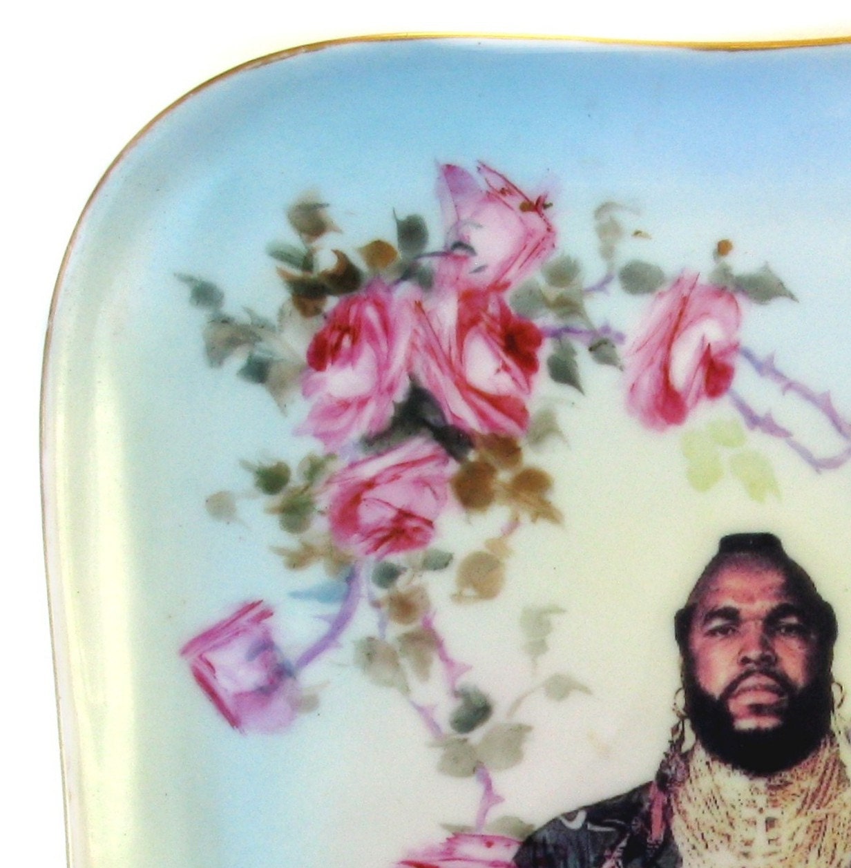Sergeant Bosco Portrait  Plate - Altered Antique Plate