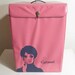 FINAL SALE Vintage 1960's "Carousel" Pink Hat/Wig Box