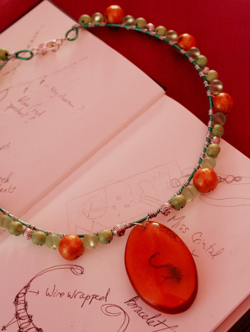 Halloween Scorpion Necklace
