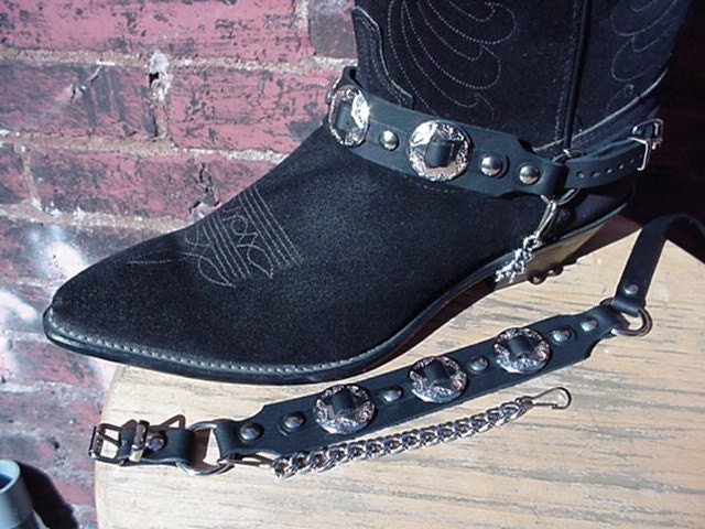 Biker Boot Straps