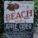 SALE SALE SALE   antique tin apple cider sign