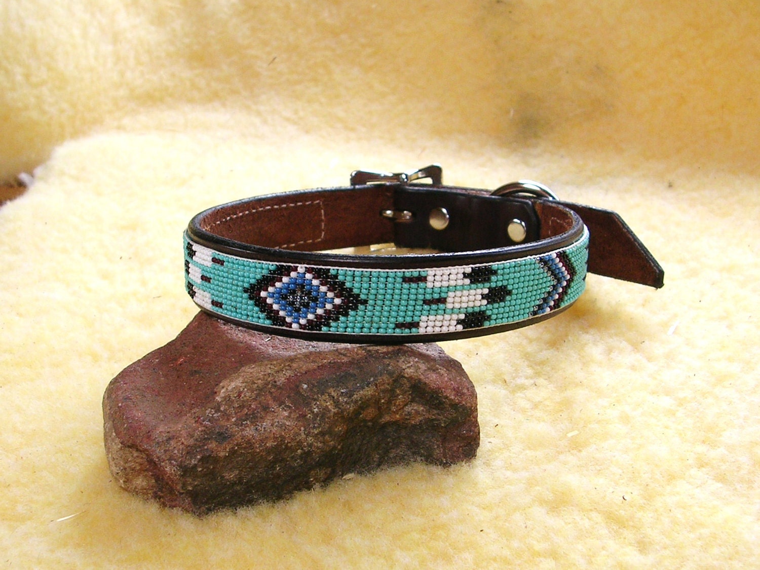Beaded Dog Collar