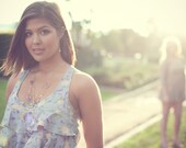 Amrita - Amethyst with Rose Quartz Necklace