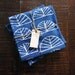 Rustic Flour Sack Towel Indigo Nautical 28 x 29