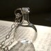 Mini Boiling Flask Necklace, Hand Blown Glass