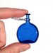 Cobalt Bottle Necklace, Hand Blown Glass