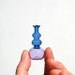 Miniature Bottle in Blue and Purple