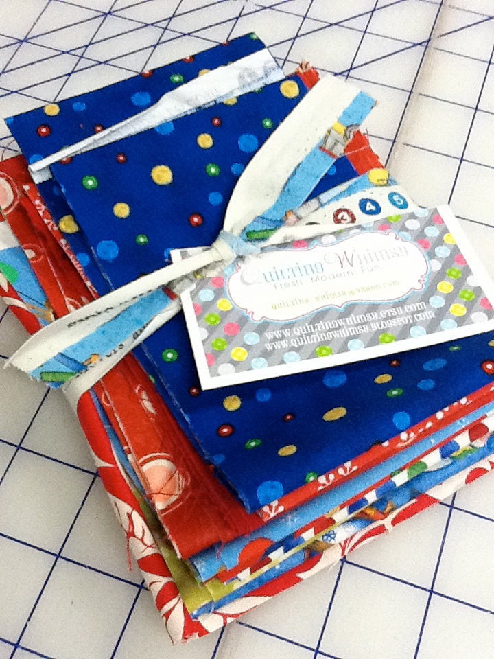 Christmas Fabric Scrap Bundle