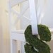 Woodland Moss Covered Monogram Letter- Small 8 Inch Using Eco-Friendly materials