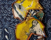 Yellow Stop Motion Earrings