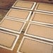 Decorative Kraft Adhesive Labels (Set of 8)