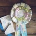 Recycled Map Prize Ribbon