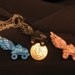 Roller Derby Skate Necklace Queen rink black white