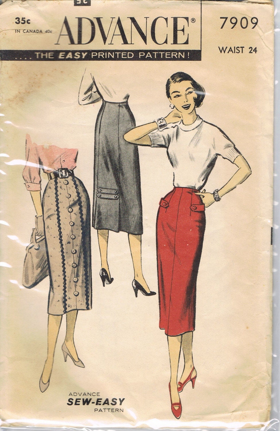 Pencil Skirts 1950