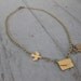 The Elephant and the Dove, a Frida Kahlo and Diego Rivera Necklace