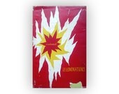 Alvin Lustig book jacket design, 1946. "Illuminations" by Rimbaud.