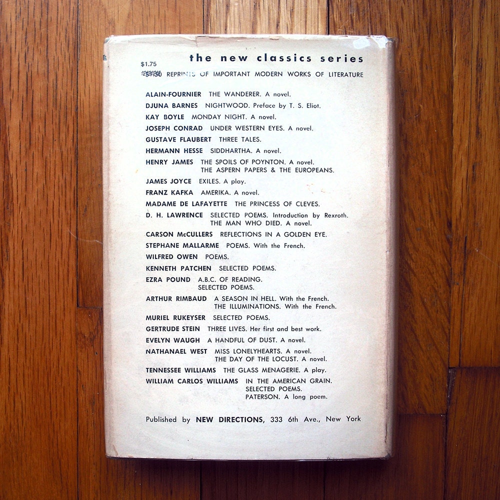 Alvin Lustig book jacket design, 1945. "Three Lives" by Gertrude Stein