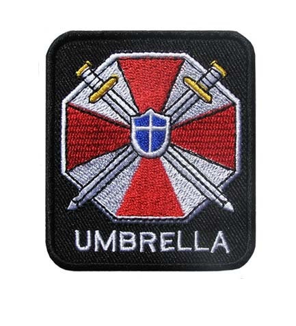 Free shipping Umbrella Corp Resident Evil Patch Badge