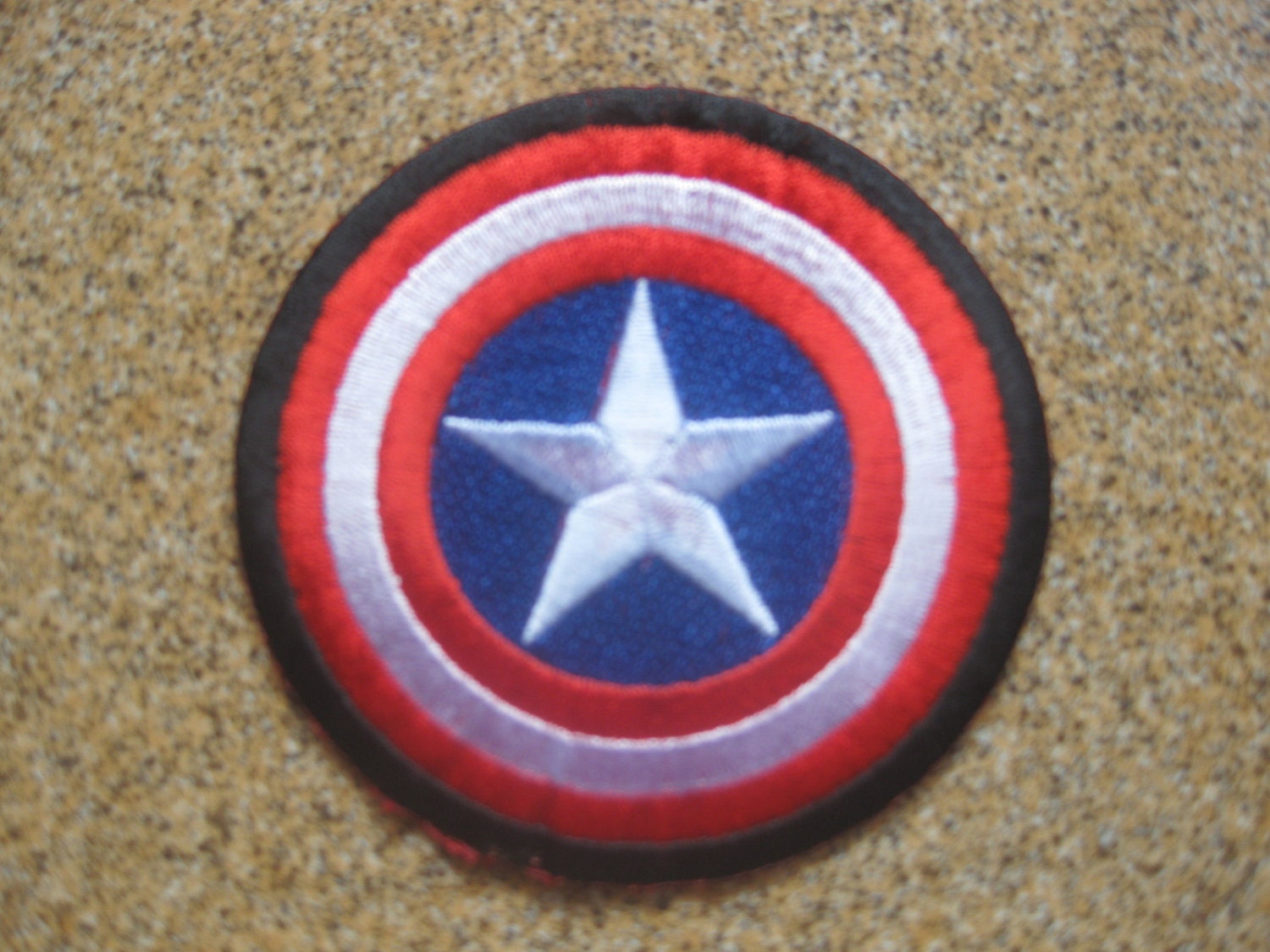 Free shipping AVENGERS CAPTAIN AMERICA Patch Badge 7x7cm