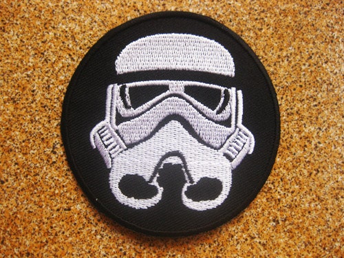 Free shipping STAR WARS STORMTROOPER Patch Badge
