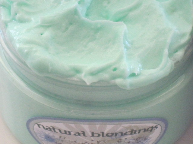 GREEN TEA  Whipped Body Parfait 8 OZ jar Natural Blendings Most Popular Product Made to Order Custom Fragrance
