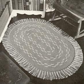 Ravelry: Crochet Oval Rag Rugs Pattern pattern by Donna Jacobson