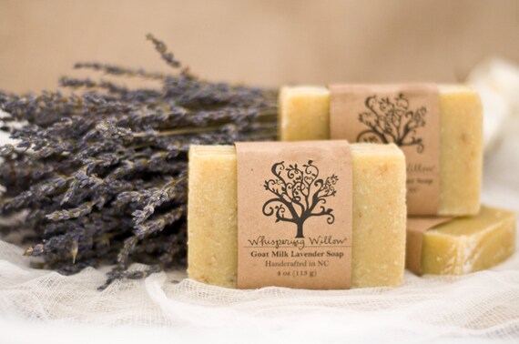 Goat Milk Lavender Oatmeal Handcrafted Soap