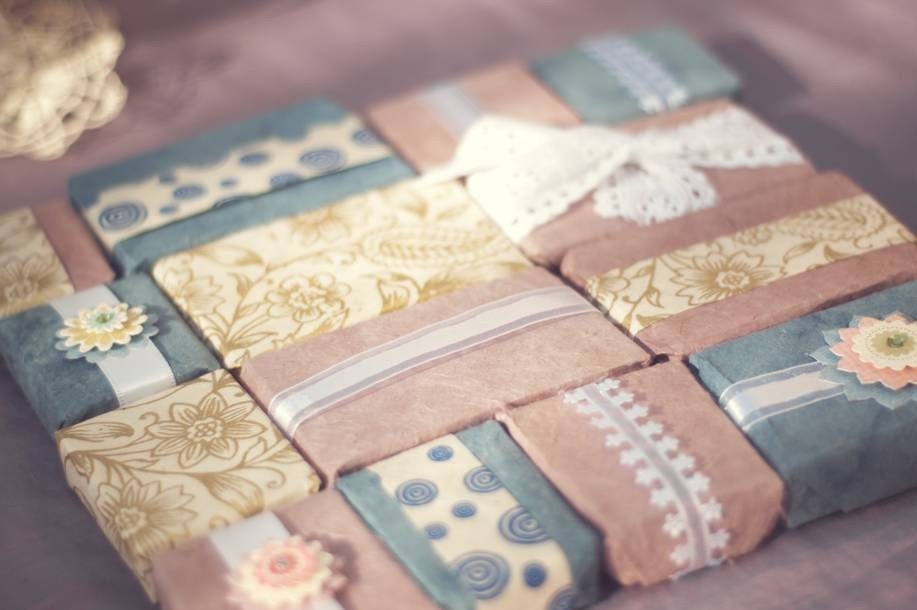 Wrapped All Natural Handcrafted Soap - Single Bar