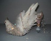 Shoe Sculpture " Bird In Hand"