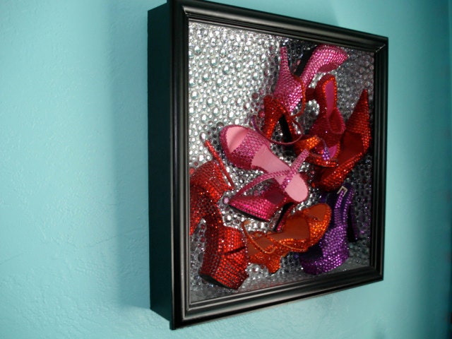 Jeweled Shoe Box