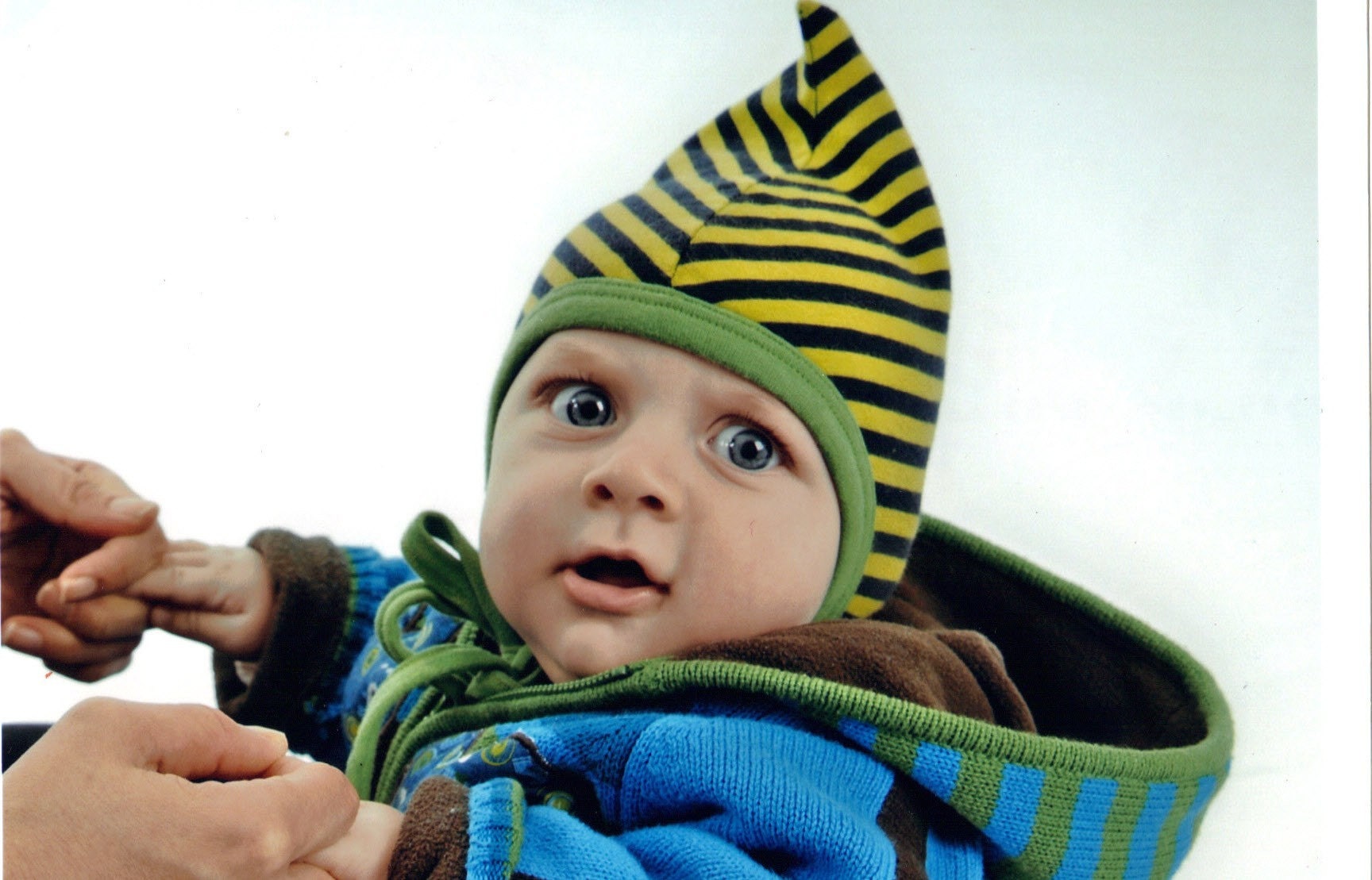 Cheeky monkey  earflap hat