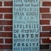 Family Rules Sign - Live Simply Typography Word Art Sign