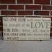 Strength of My Love Typography Word Art Sign - The Perfect Sign for a Baby's Nursery