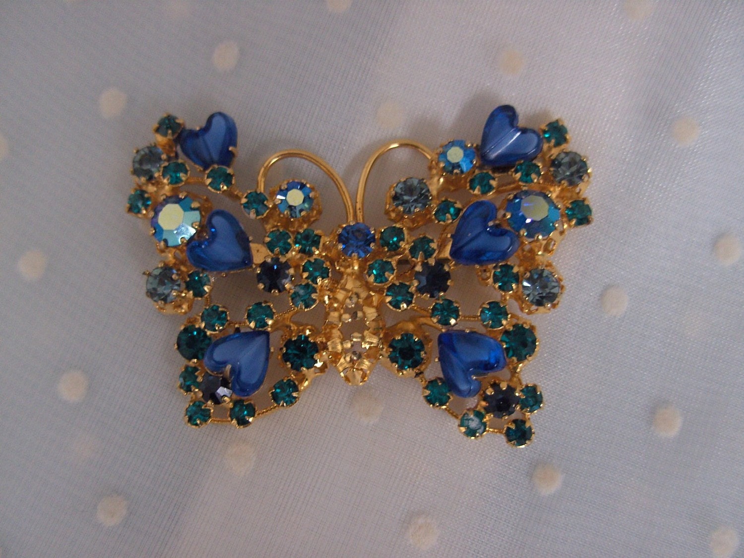 Blue Butterfly Pin