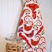 Designer Ironing Board Cover - Michael Miller's Pretty Bird in Spice