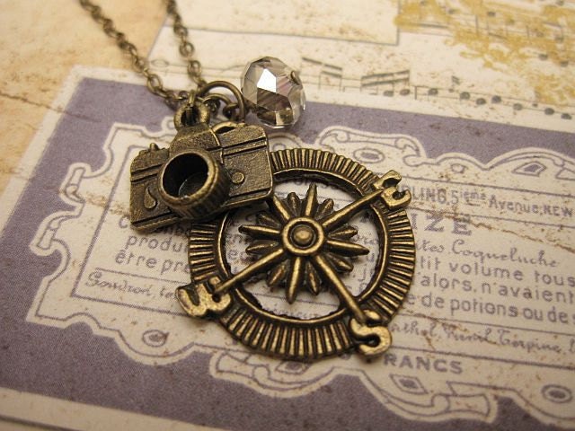 Phographer's adventure. a charm necklace