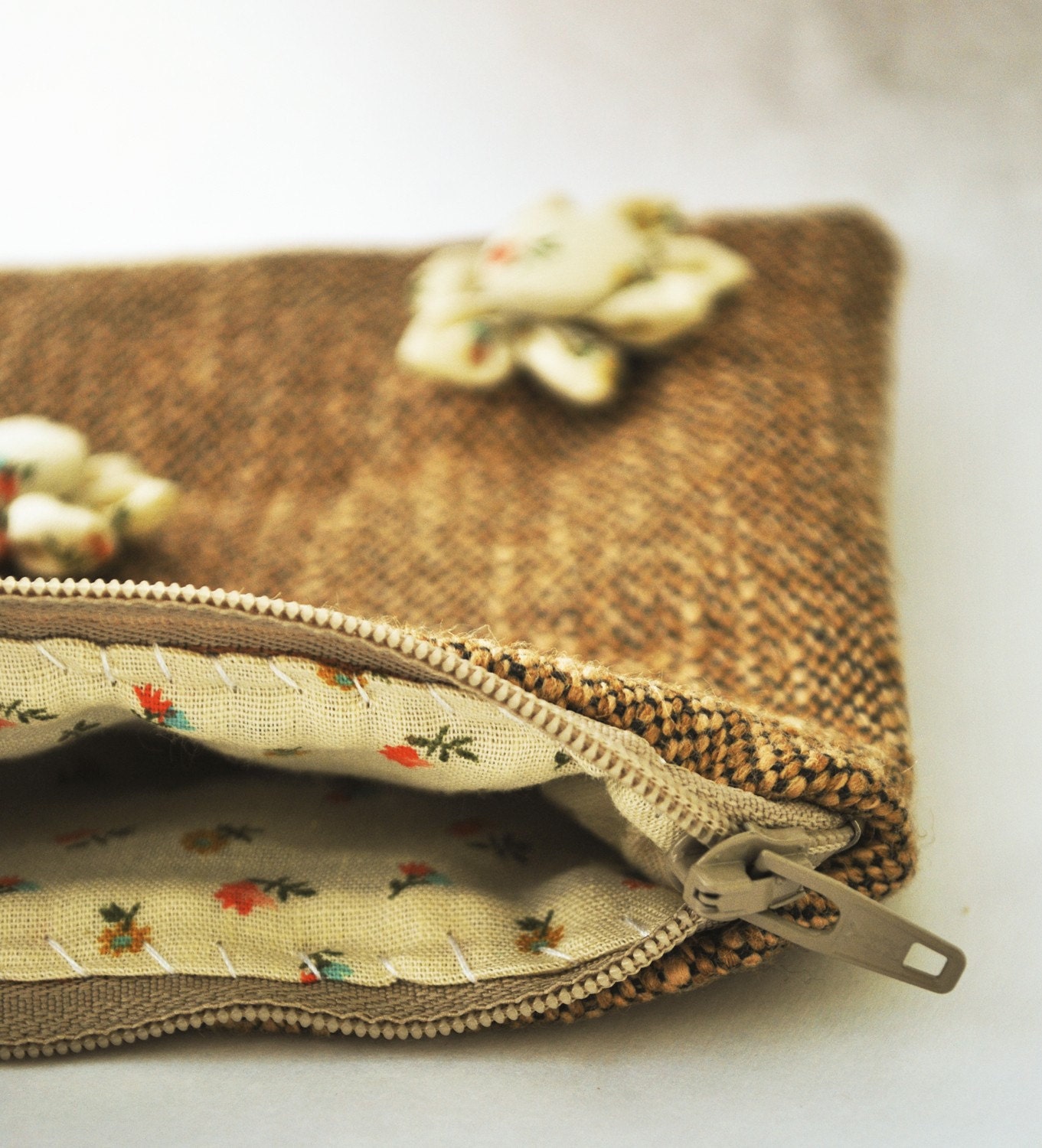 Prairie Flowers Pouch