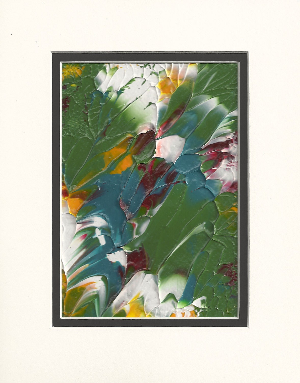 Fine Art Acrylic Abstract Original Painting Summer