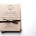 Wedding Invitations & RSVP Postcards: earthy and economical series (SAMPLE)
