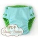 Trimsies Diaper pattern - Cloth diaper printable PDF sewing pattern