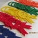 DIY Colored Felt Award Ribbons
