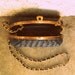 vintage WEAVED chain link strap purse
