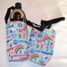 Snoopy and Woodstock Insulated Drink Water Bottle Holders, Set of 2, Nylon Carry Straps