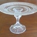 7" Glass Cake Pedestal