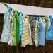 Rag Garland Photo Prop - Newborn - Baby Boy - Toddler Boy