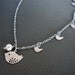 Mother's Necklace- lovely gift, mother's gift, grandma, family, Silver Necklace, Mamma Bird and Babies