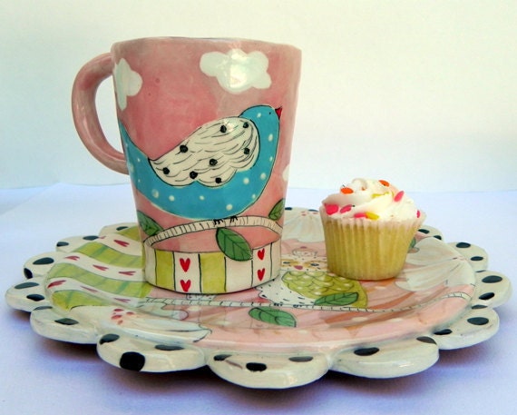 Pink sky Mug