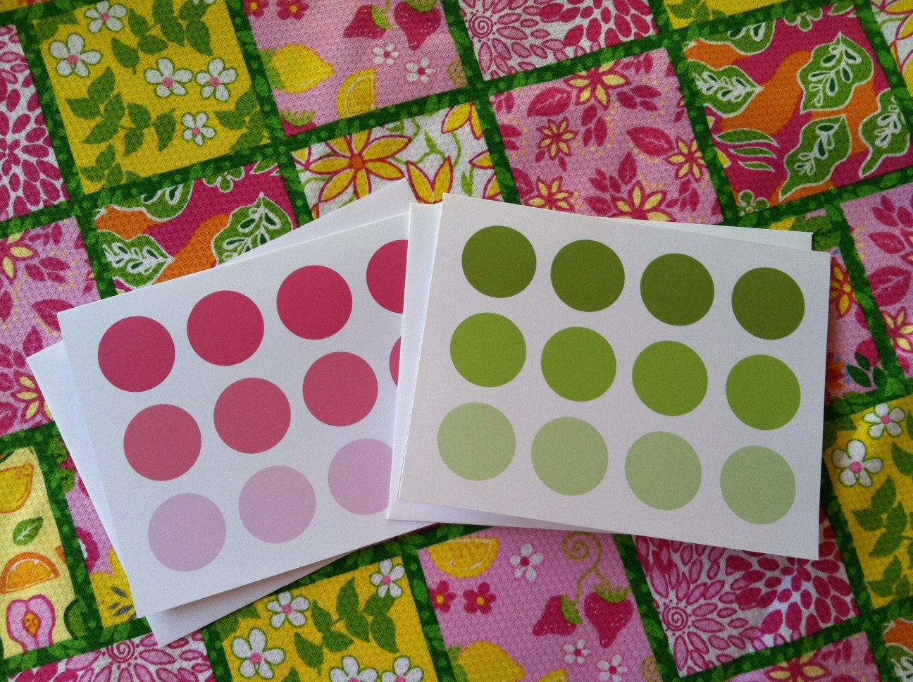 Ombré Note Card Set of 12